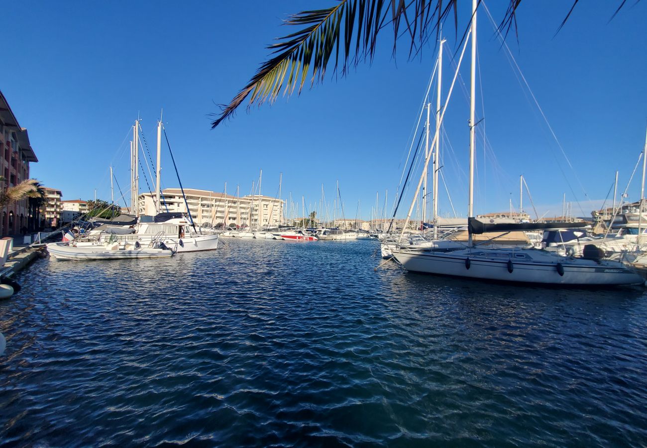 Apartamento en Fréjus - Port FREJUS 3 habitaciones con aire acondicionado 80m2 4 personas cerca de playas y naturaleza